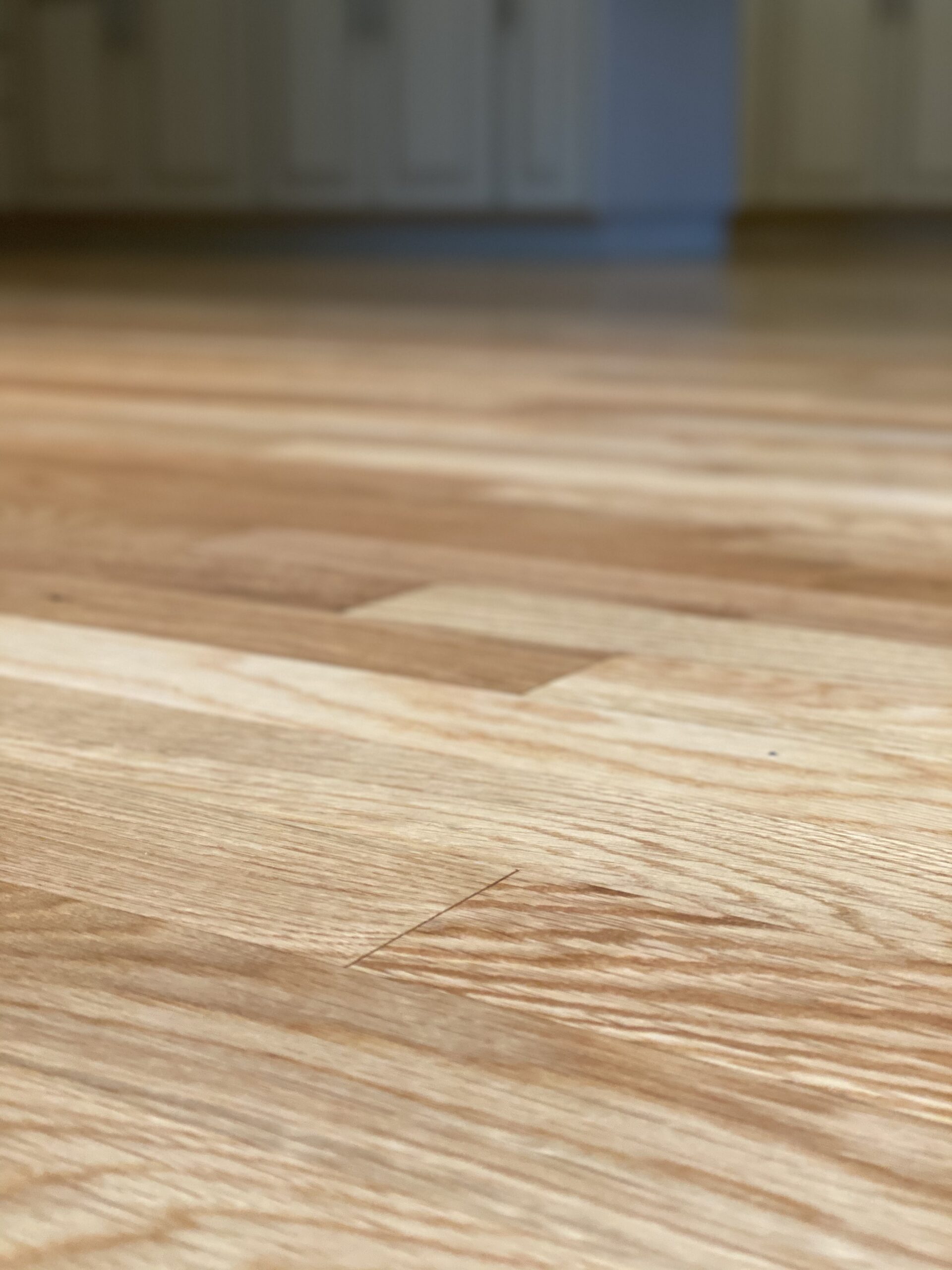 Solid hardwood flooring installation